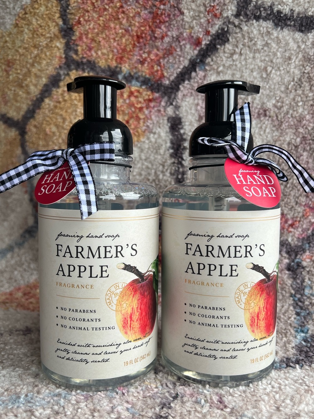 2x Farmer's Apple Foaming Hand Soap – Commonwealth Soap Co